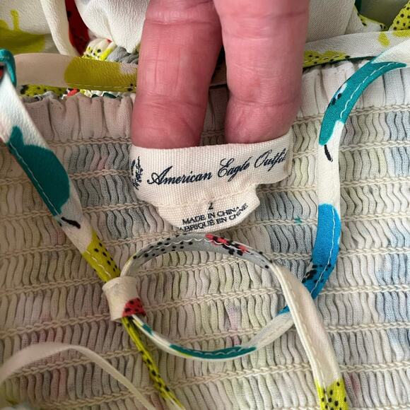 American Eagle Outfitters floral summer spaghetti strap dress - Picture 7 of 8